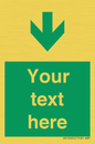 SB10624: Custom Safe condition: Green Down arrow