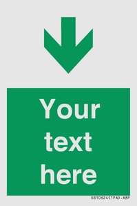 SB10624: Custom Safe condition: Green Down arrow