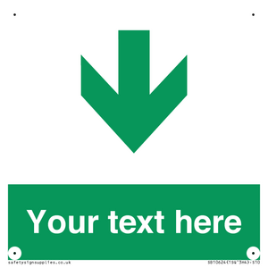 SB10624: Custom Safe condition: Green Down arrow