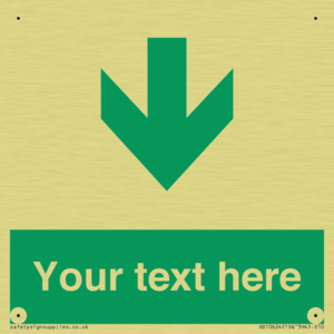 SB10624: Custom Safe condition: Green Down arrow