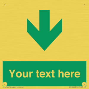 SB10624: Custom Safe condition: Green Down arrow