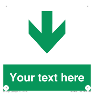 SB10624: Custom Safe condition: Green Down arrow