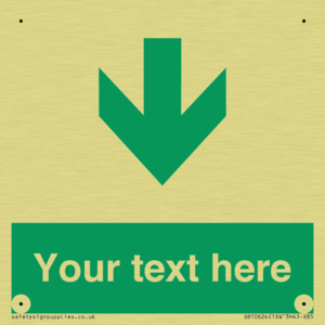 SB10624: Custom Safe condition: Green Down arrow