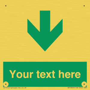 SB10624: Custom Safe condition: Green Down arrow