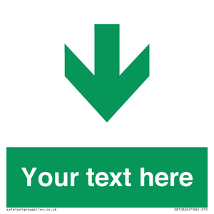 SB10624: Custom Safe condition: Green Down arrow