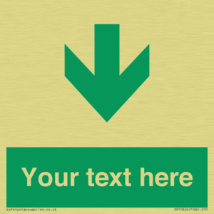 SB10624: Custom Safe condition: Green Down arrow