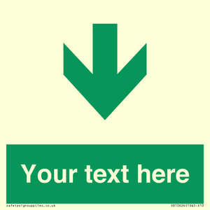 SB10624: Custom Safe condition: Green Down arrow