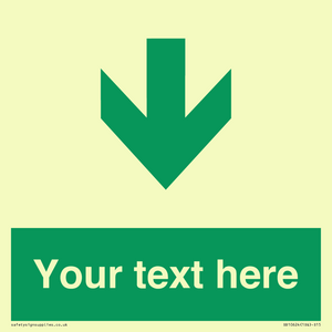 SB10624: Custom Safe condition: Green Down arrow