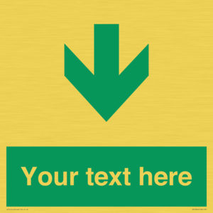 SB10624: Custom Safe condition: Green Down arrow