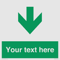 SB10624: Custom Safe condition: Green Down arrow