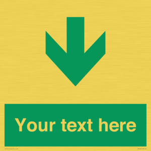 SB10624: Custom Safe condition: Green Down arrow