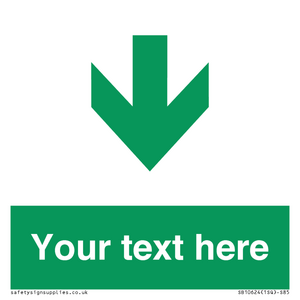 SB10624: Custom Safe condition: Green Down arrow