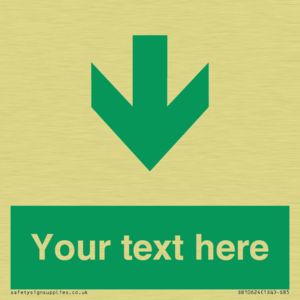 SB10624: Custom Safe condition: Green Down arrow