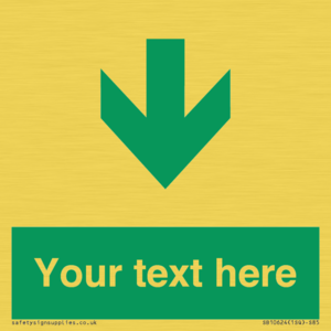 SB10624: Custom Safe condition: Green Down arrow