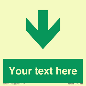 SB10624: Custom Safe condition: Green Down arrow