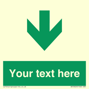 SB10624: Custom Safe condition: Green Down arrow
