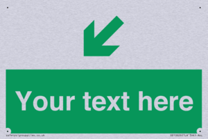 SB10626: Custom Safe condition: Green Down left right arrow