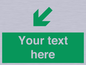 SB10626: Custom Safe condition: Green Down left right arrow
