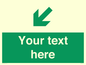 SB10626: Custom Safe condition: Green Down left right arrow