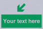 SB10626: Custom Safe condition: Green Down left right arrow