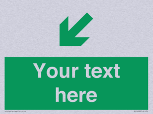 SB10626: Custom Safe condition: Green Down left right arrow