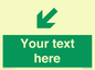 SB10626: Custom Safe condition: Green Down left right arrow