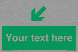 SB10626: Custom Safe condition: Green Down left right arrow
