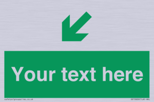 SB10626: Custom Safe condition: Green Down left right arrow