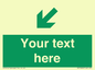 SB10626: Custom Safe condition: Green Down left right arrow