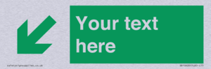 SB10626: Custom Safe condition: Green Down left right arrow