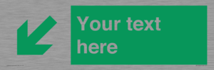 SB10626: Custom Safe condition: Green Down left right arrow