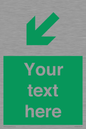 SB10626: Custom Safe condition: Green Down left right arrow