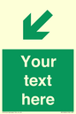 SB10626: Custom Safe condition: Green Down left right arrow