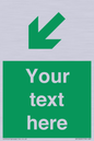 SB10626: Custom Safe condition: Green Down left right arrow