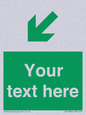 SB10626: Custom Safe condition: Green Down left right arrow