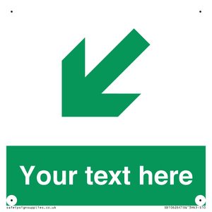 SB10626: Custom Safe condition: Green Down left right arrow