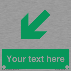 SB10626: Custom Safe condition: Green Down left right arrow