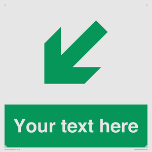 SB10626: Custom Safe condition: Green Down left right arrow