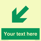 SB10626: Custom Safe condition: Green Down left right arrow