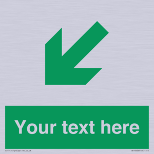 SB10626: Custom Safe condition: Green Down left right arrow