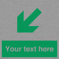 SB10626: Custom Safe condition: Green Down left right arrow