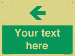 SB10628: Custom Safe condition: Green Left arrow