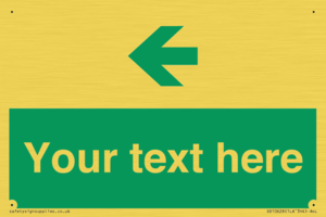 SB10628: Custom Safe condition: Green Left arrow