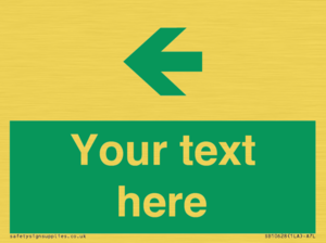 SB10628: Custom Safe condition: Green Left arrow