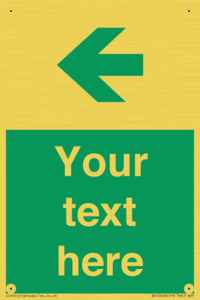 SB10628: Custom Safe condition: Green Left arrow