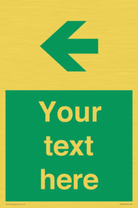 SB10628: Custom Safe condition: Green Left arrow