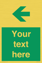 SB10628: Custom Safe condition: Green Left arrow