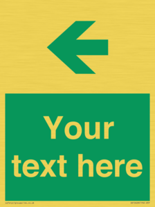 SB10628: Custom Safe condition: Green Left arrow