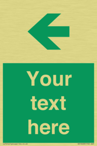 SB10628: Custom Safe condition: Green Left arrow