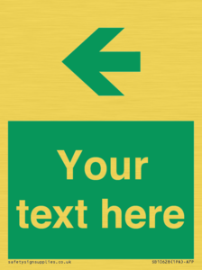 SB10628: Custom Safe condition: Green Left arrow